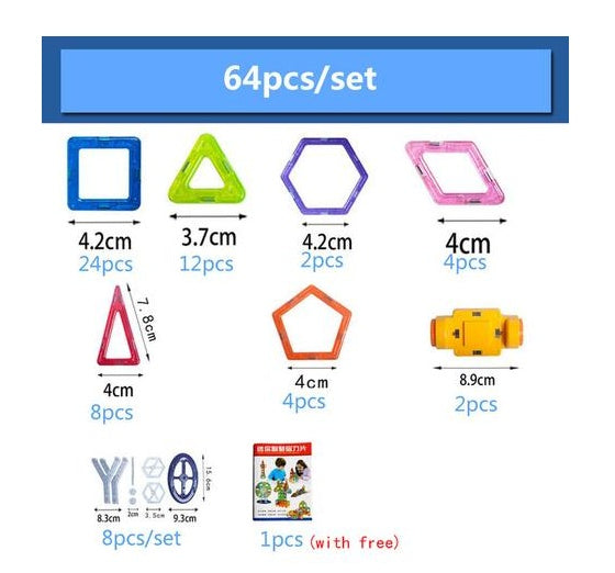 Mini Magnetic Piece Educational Toys 904093928066