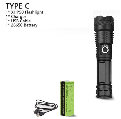 XHP70.2 Powerful Usb Led Flashlight 905495080618