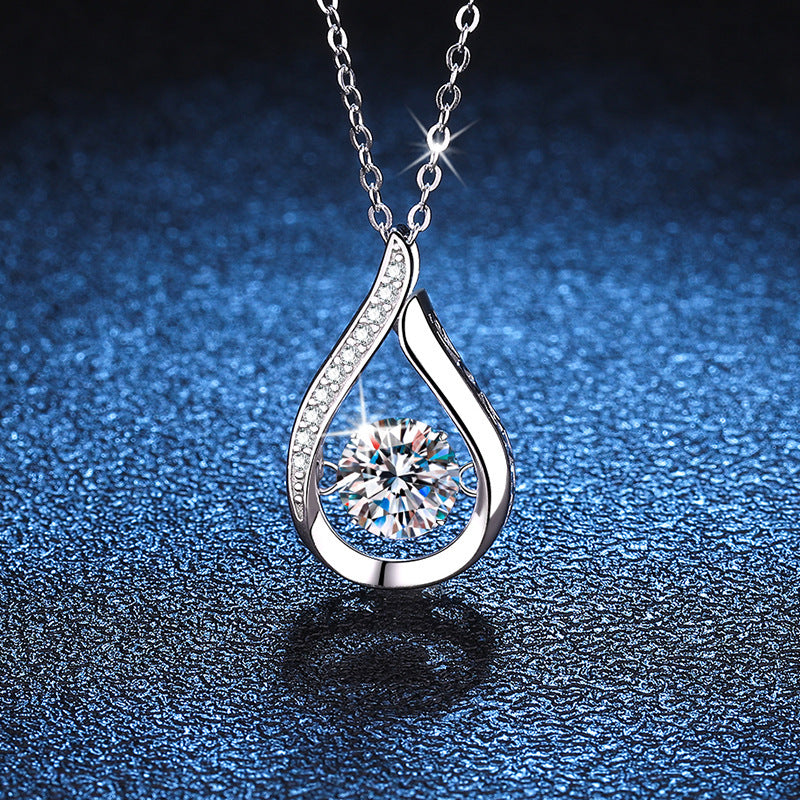 Women's Sterling Silver Pendant Mosonite Necklace 9084f49c 709e 46bc b1f8 7eb8838393a8 b9bae0d5 f117 4b19 8d3f 231d37c8e1a5