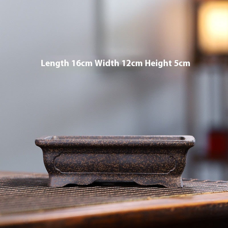 Yixing Purple Sand Small Flower Pot Stoneware Breathable 90eb48eb 7460 4702 baa8 9dd9ed0a1123