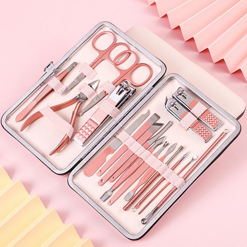 Professional Scissors Nail Clippers Set Ear Spoon Dead Skin Pliers Nail Cutting Pliers Pedicure Knife Nail Groove Trimmers 90