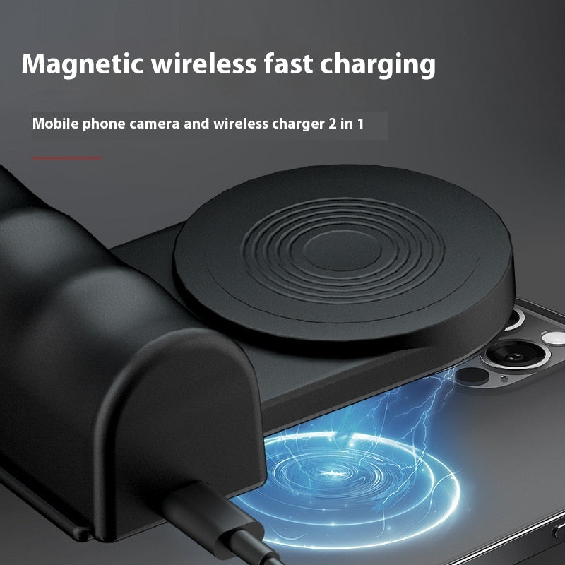 Wireless Charging Photography Live Streaming Phone Stand - 图片 3