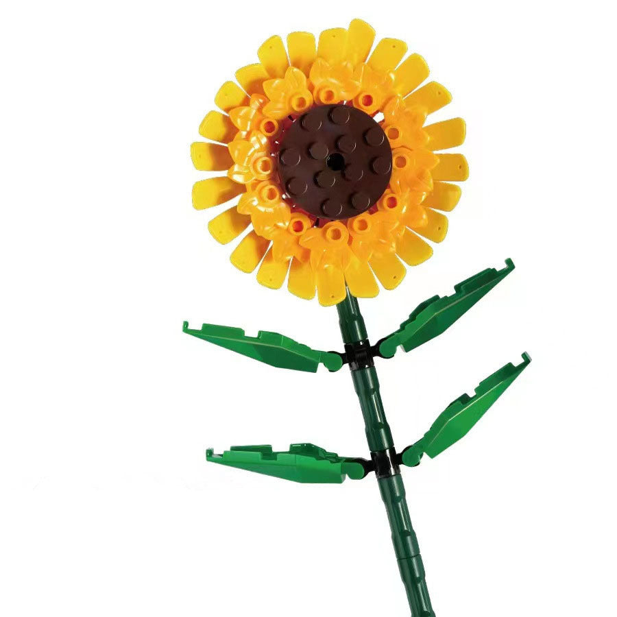 Rose Bouquet Tulip Small Particle Building Block Assembly 91a38c2d ace9 4e9f 9171 58a68e99fe11