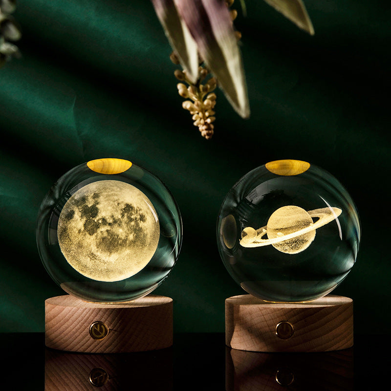Luminous Galaxy Crystal Ball Decoration 3D Laser Inner Carving 91d36645 c26c 4321 b4e4 9502287b78f8
