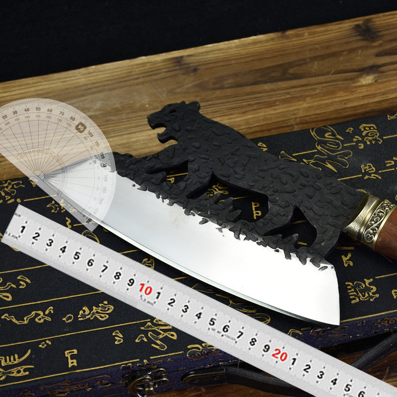 Forged Knife Meat Cleaver Slaughter Sharp Figured Vegetable Cutter Kitchen Cooking Tools 922482778922