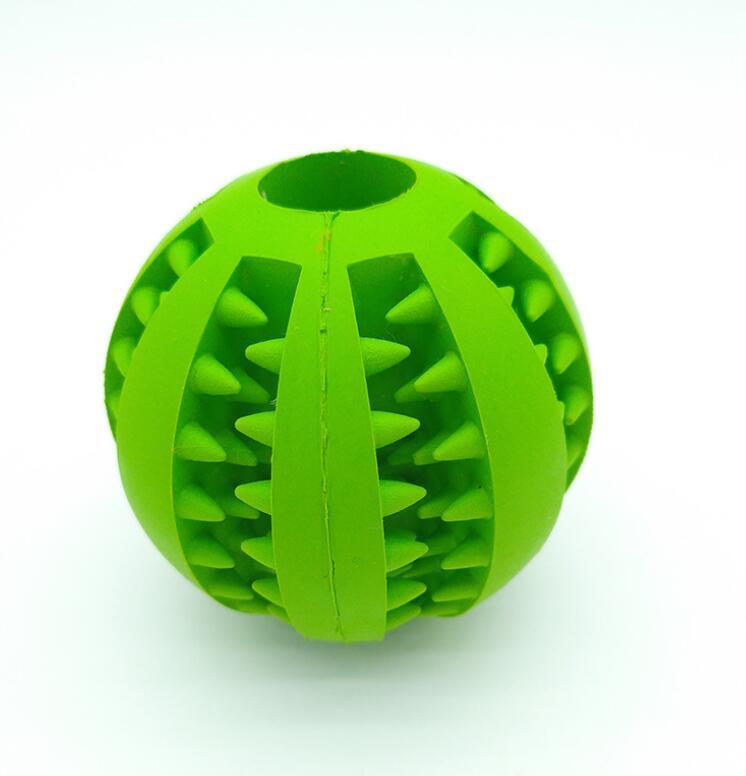 Pet Slow Feeder Dog Toy Cute Funny Rubber Dog Ball Toy 922874707803