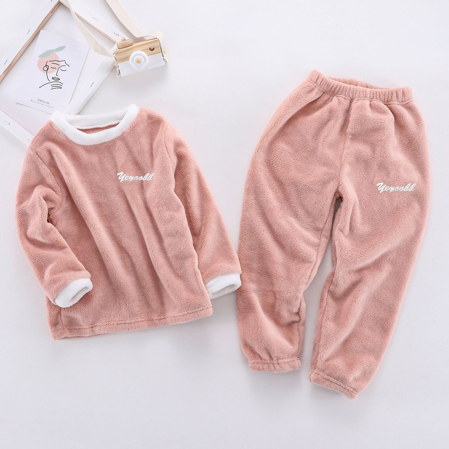 Children's Suits Autumn And Winter Velvet Men And Women 9240c9c8 b3c0 4ef7 b990 f53f371d43f6