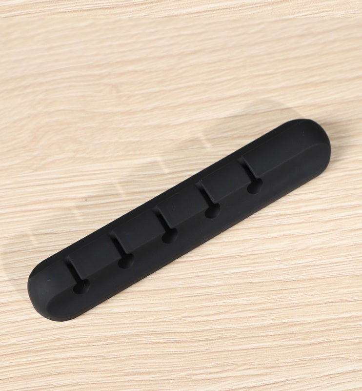 Silicone USB Cable Winder Desktop Cable Organizer Management Multipurpose Clips Cables Protector For Wired Headphones - 图片 16