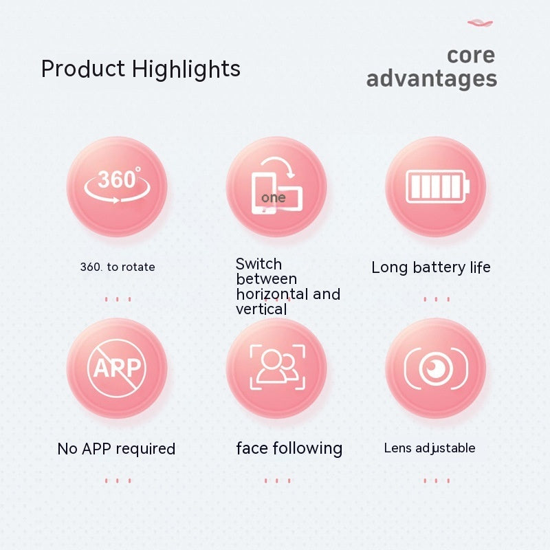 Mobile Phone Selfie Stick 360 Degree Rotation Stand For Live Streaming - 图片 3