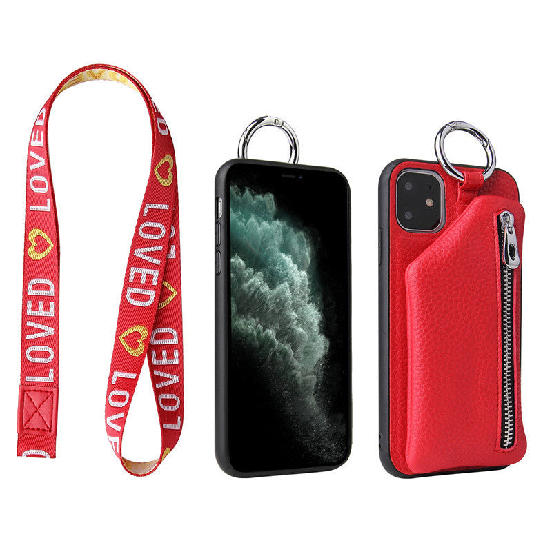 PU Leather Strap Cord Coin Purse Phone Cases Crossbody Neck Lanyard Wallet Cover 92789916 67b3 47f1 987a c596e2007c21