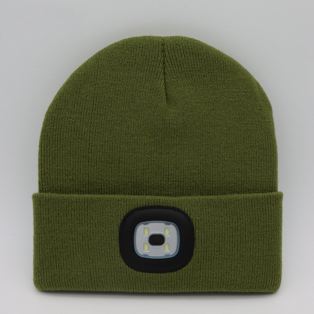 LED Knit Hat Button Cell Type Knitted Hat With Light Glowing 9283703629100 751601e3 0b28 475d ae88 585f95d61b6e
