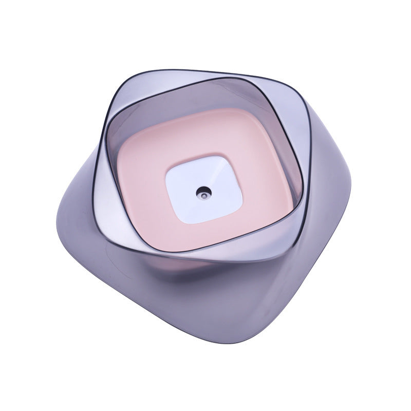Pet Dog Bowl Floating Not Wetting Mouth Cat Bowl No Spill Drinking Water Feeder 934286530541
