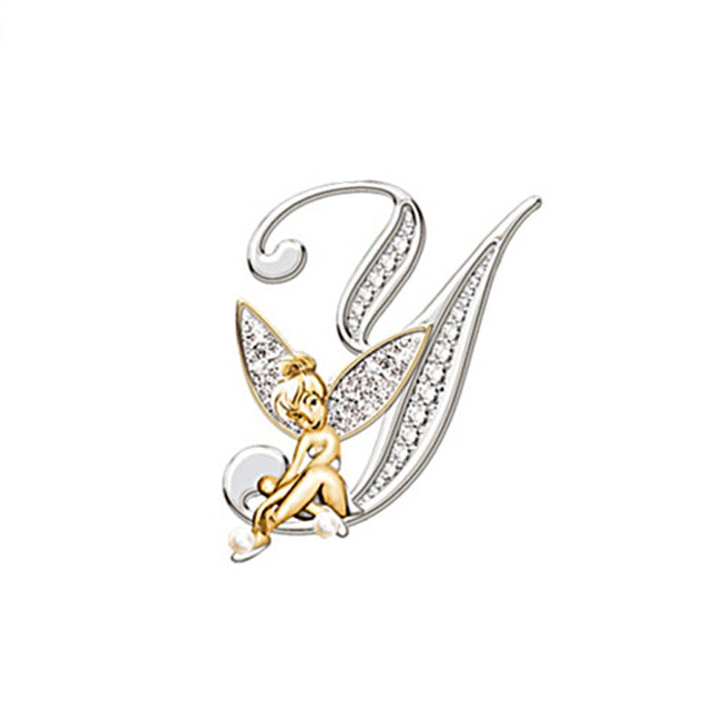Women's Fashion 26 English Letter Brooch 93a4ca9c 09e5 4750 9378 2911ee110db0