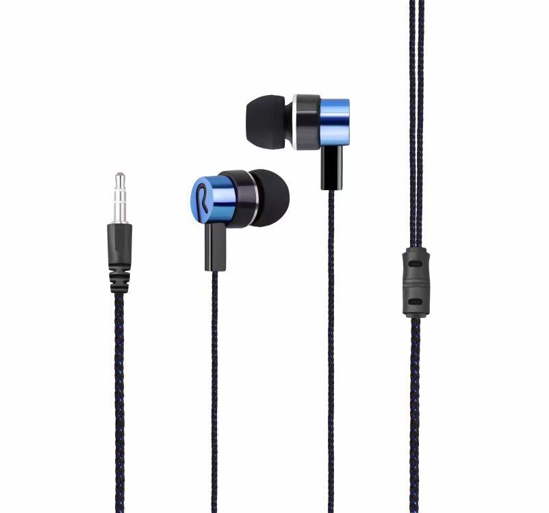 Braided Wiring In Ear Electroplating Headset 93fa2955 5a04 47ed 83af 96488527728c