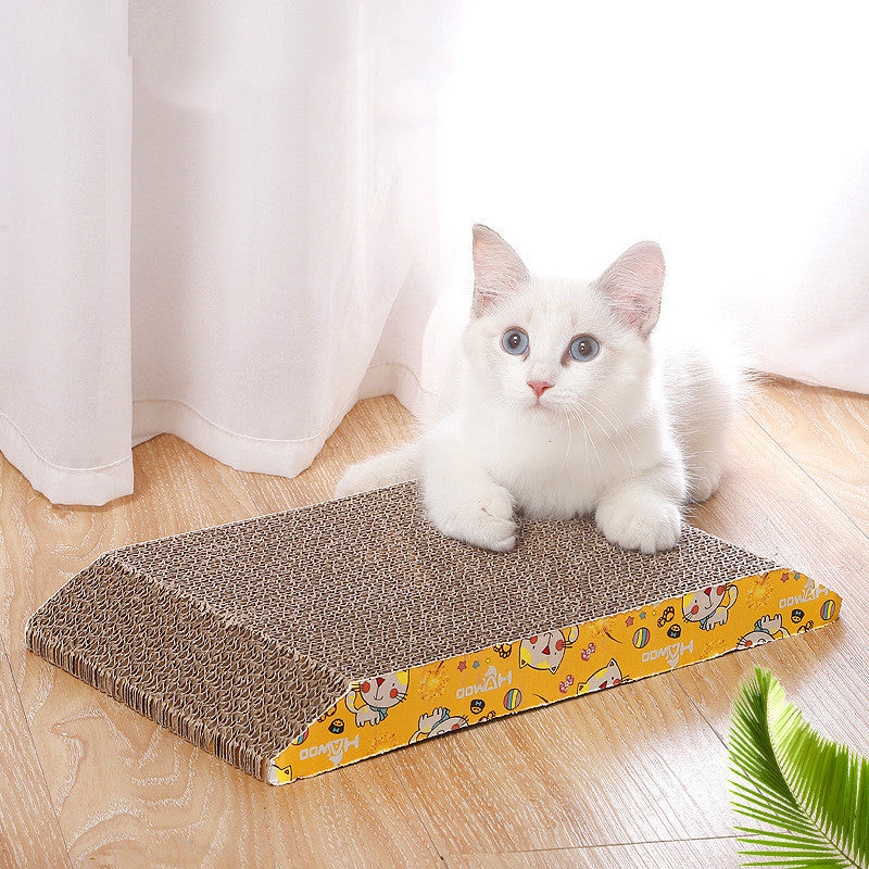 Trapezoidal corrugated cat scratching board 941182228150