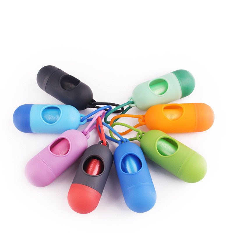 Portable Pill Garbage Box Poop Picking Bag Dog Set 9417fc36 1b45 46a2 bdf6 8adf1666b351