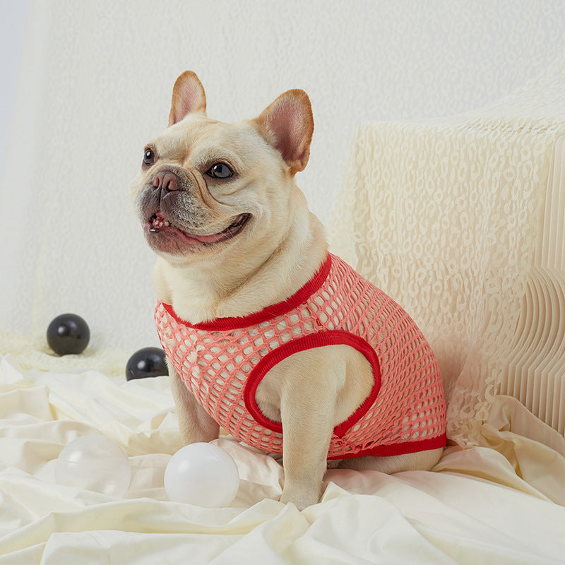 Hollow Mesh Dog Vest Clothing 94251f20 57bb 4d49 99d1 311b4a53e46d