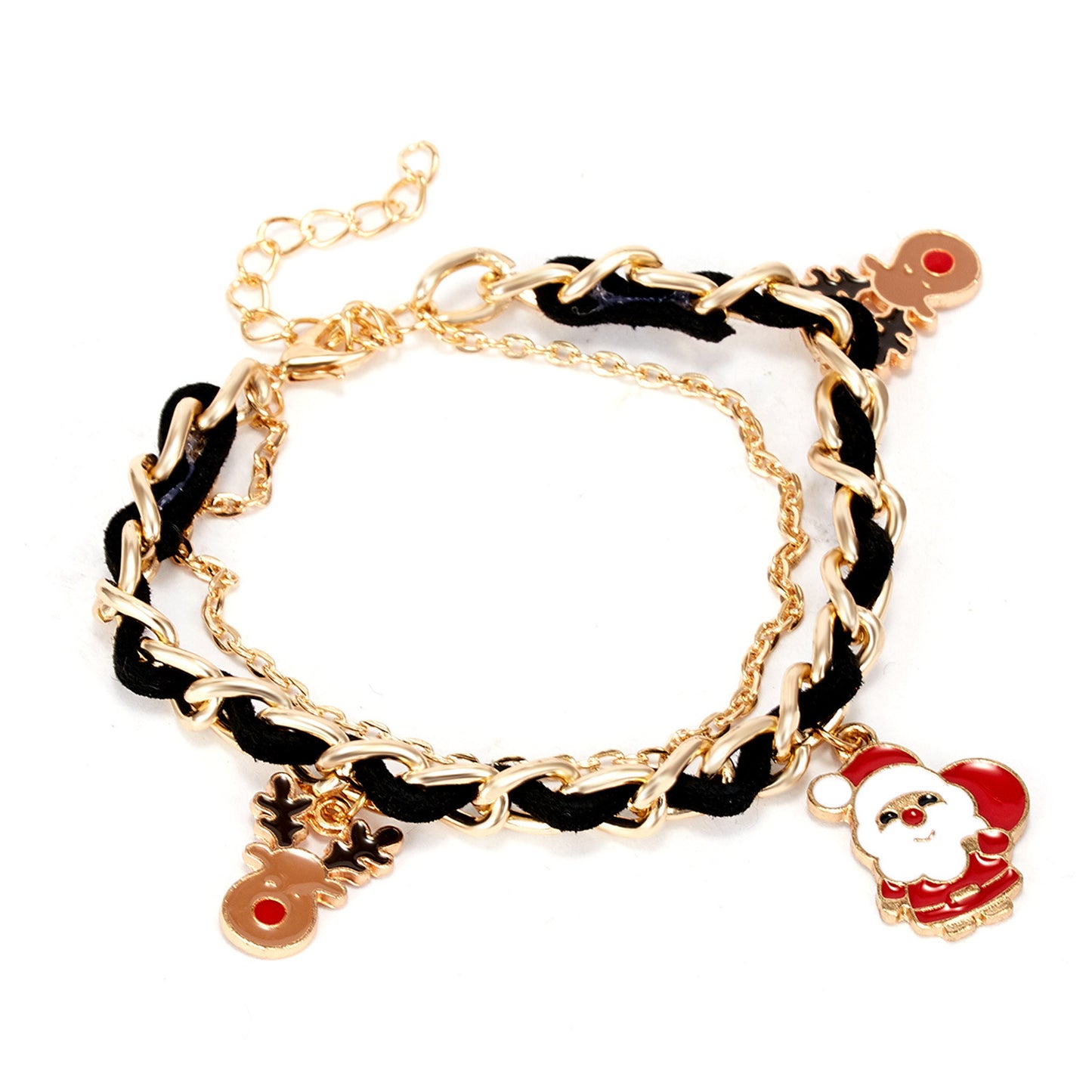 Christmas multi-layer braided bracelet 944159830690