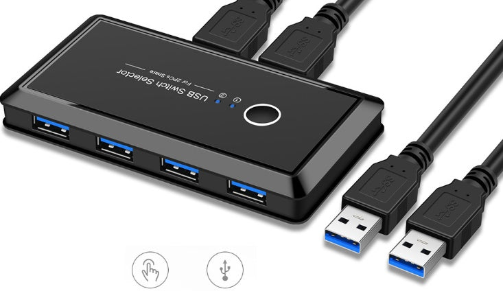 Usb multi-interface two-in four-out splitter - 图片 4