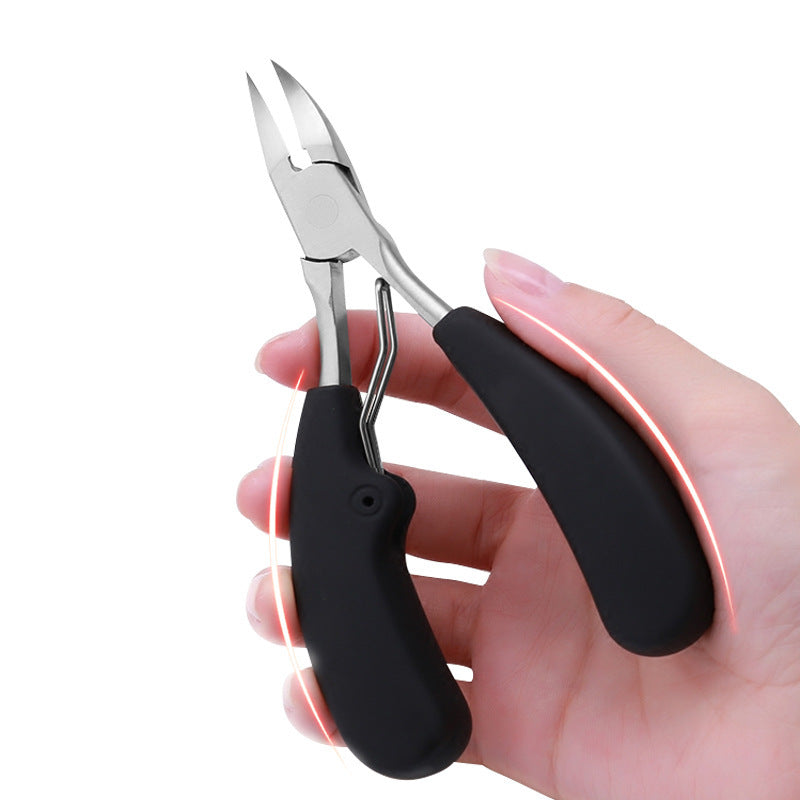 Double spring lancet clamp nail clipper 947334380577