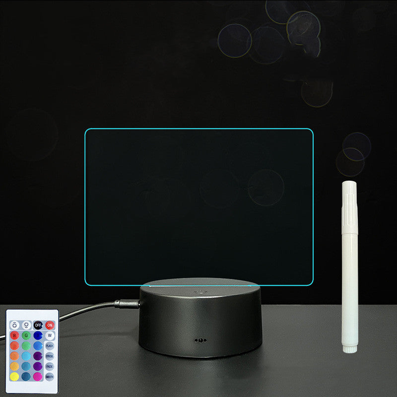 3D Acrylic Board Handwriting Message Board LED Light - HD Wireless Product #12