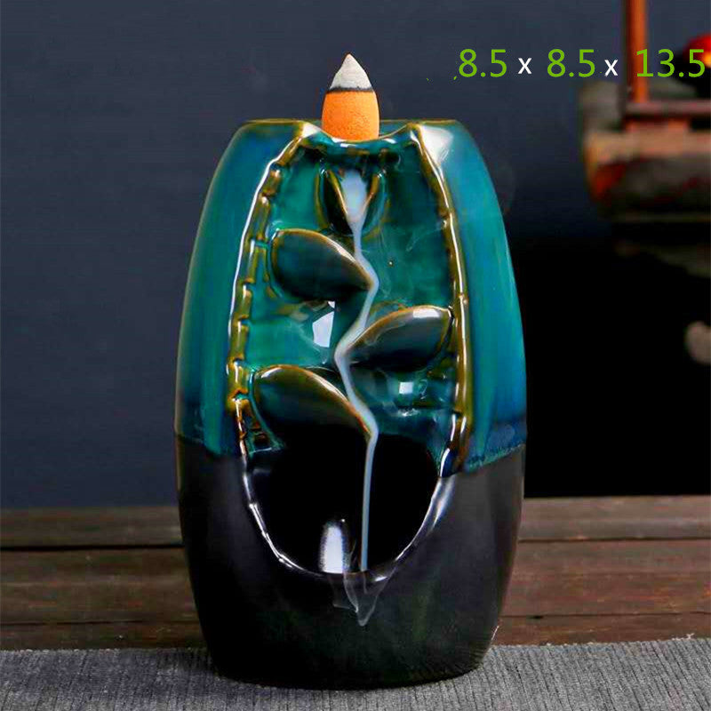 Multi-layers Ceramic Back flow Incense Burner 95513d00 1724 4ea6 aaa2 5c88b1d6a1bc