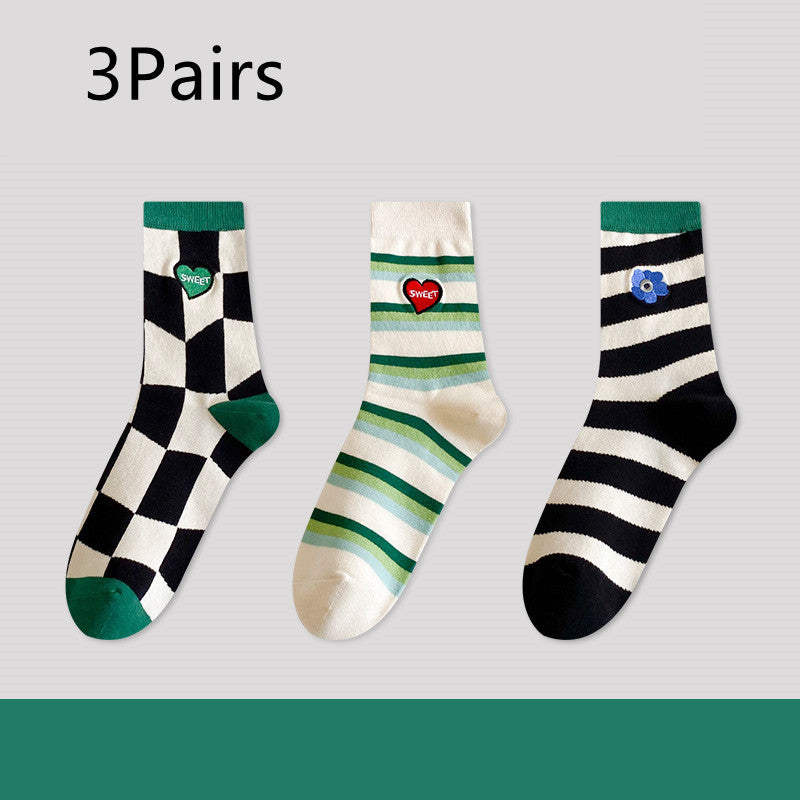 Green Women's Spring And Autumn Stockings 957523fe 0b9b 412f 84e3 230efc5e9da9