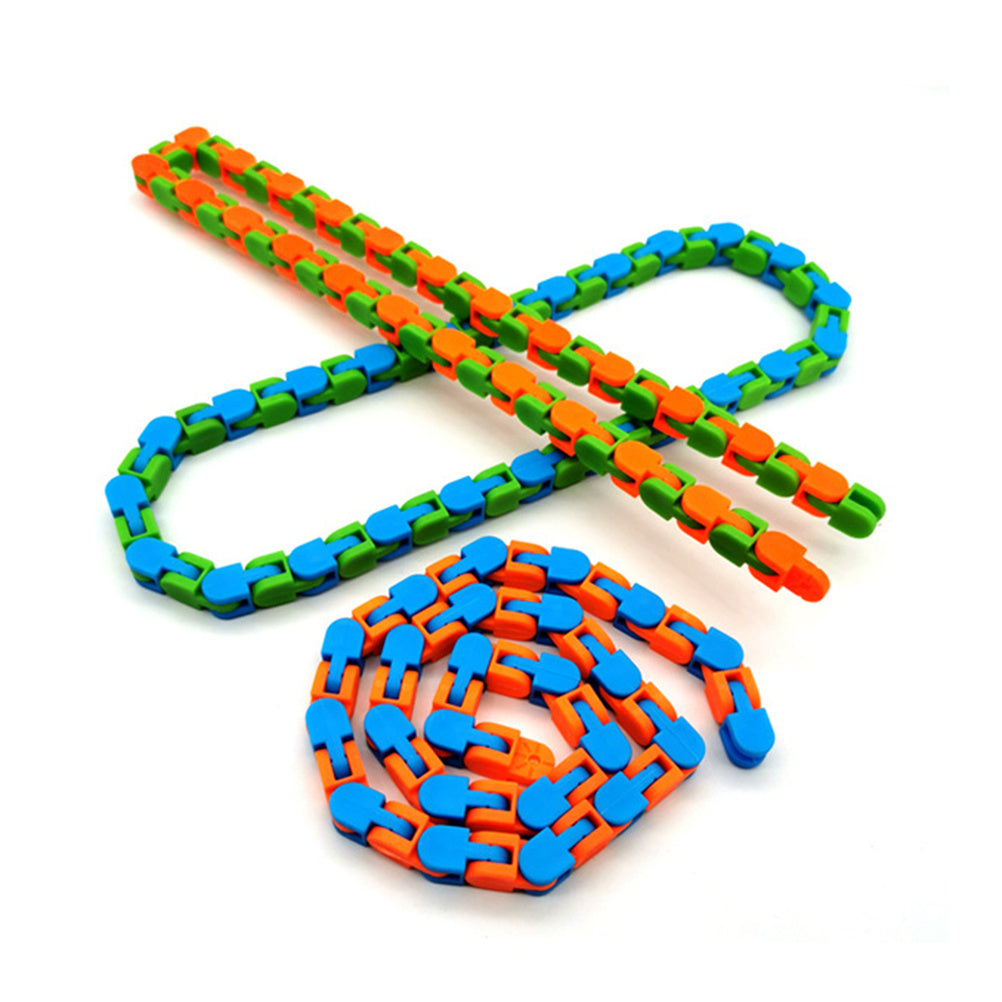 Funny Fidget Chain Anti Stress Toy for Adult Bike Chain Fidget Bracelet Puzzle Educational Toys 958707989151
