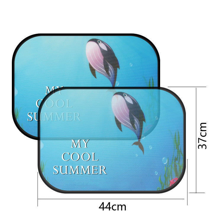 Heat Insulation Sunshade Adsorption Electrostatic Stickers Car Glass Stickers PVC Upgrade Sunshield 95a19465 f1bf 4838 83df 3