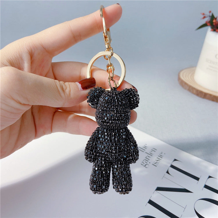 Creative Diamond Cartoon Bear Keychain 95aac9cc 979e 4db0 9866 314de267347f