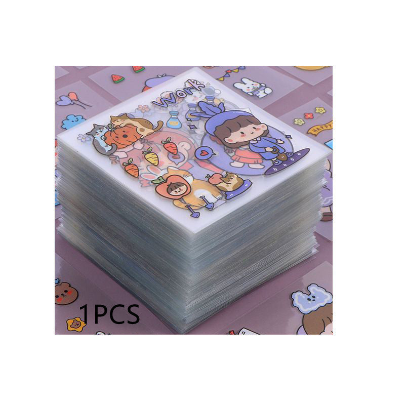 100 Non-duplicate PET Journal Stickers - HD Wireless Product #11
