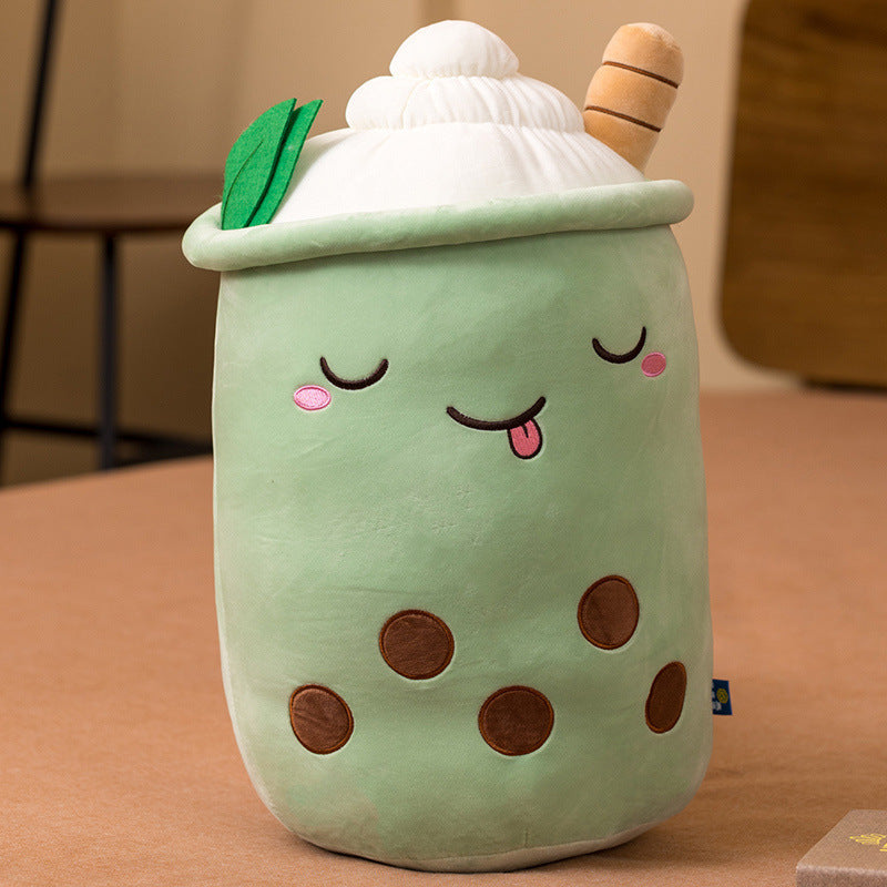 Milk Tea Cup Plush Toy Fruit Pillow Strawberry Matcha Cup Creative Doll 965bd86d a7fa 4c79 819c f7ba6e70c700