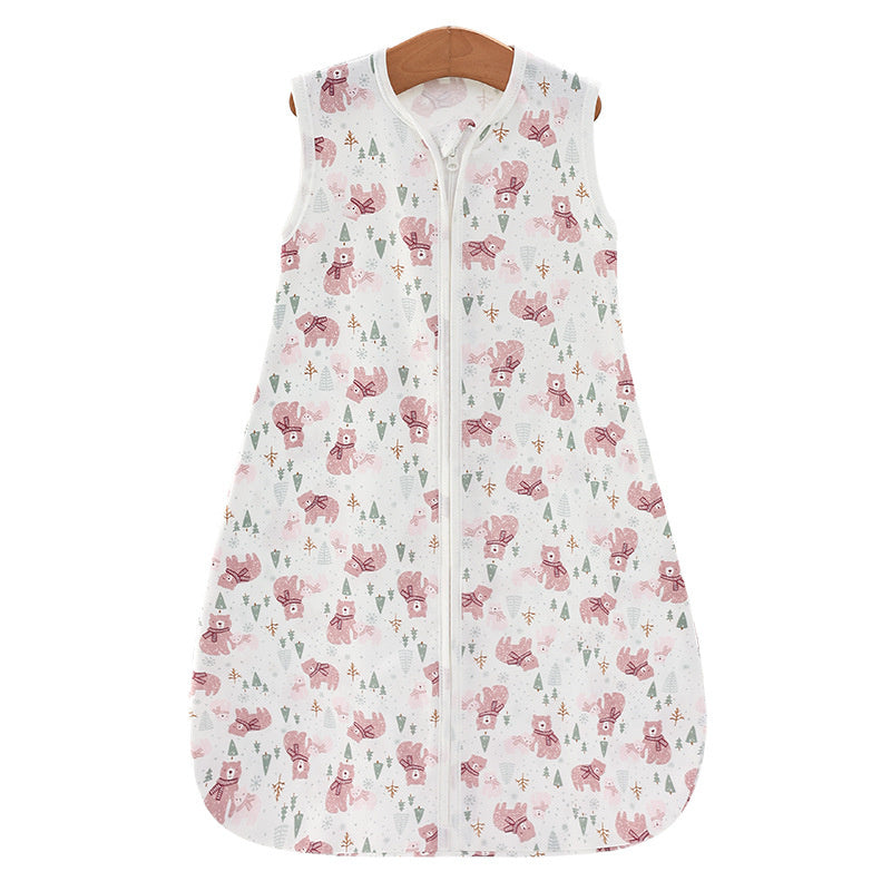 Newborn Summer Vest Sleeping Bag Baby Anti-kick Quilt 96674f5b da69 48e5 9ce4 4dc1e25b912f