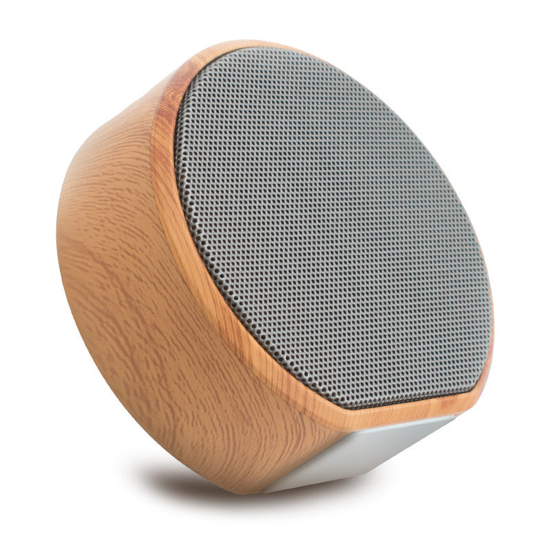 Wood grain bluetooth speaker 96925823438