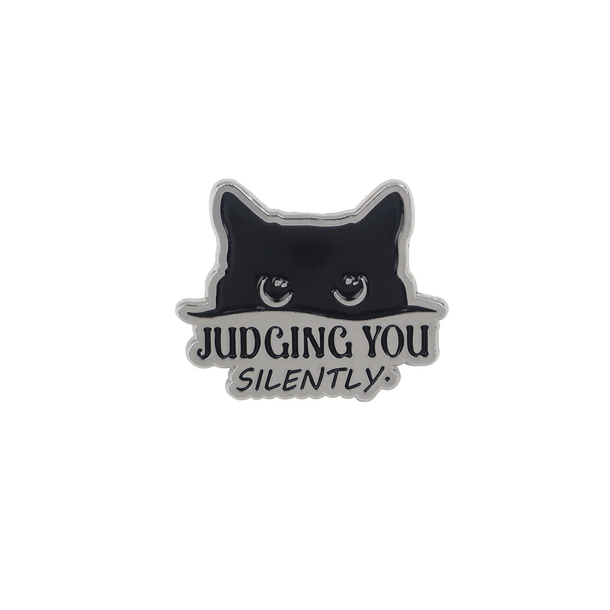 Creative Cartoon Cute Black Cat Alloy Brooch 97a16ce8 5927 4e88 8a21 f22e21910e9a