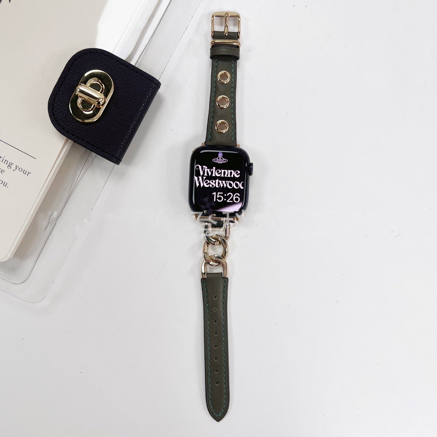 Chain Three-hole Retro Leather Leather Strap 97e3db53 b462 49d1 b458 22047fdb2be6