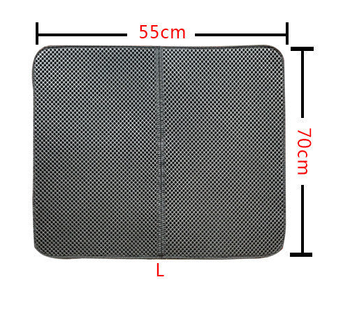 Double Layer Litter Cat Bed Pads Pet Cat Litter Mat Trapping Pets Litter Box Mat Pet Product Bed For Cats House Clean Mat 982