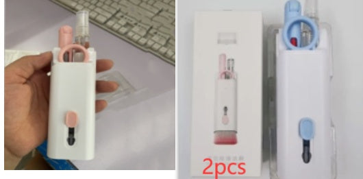 Multifunctional Bluetooth-compatible Headset Cleaning Pen Set Keyboard Cleaner Cleaning Tools Cleaner Keycap Puller Kit 984ac