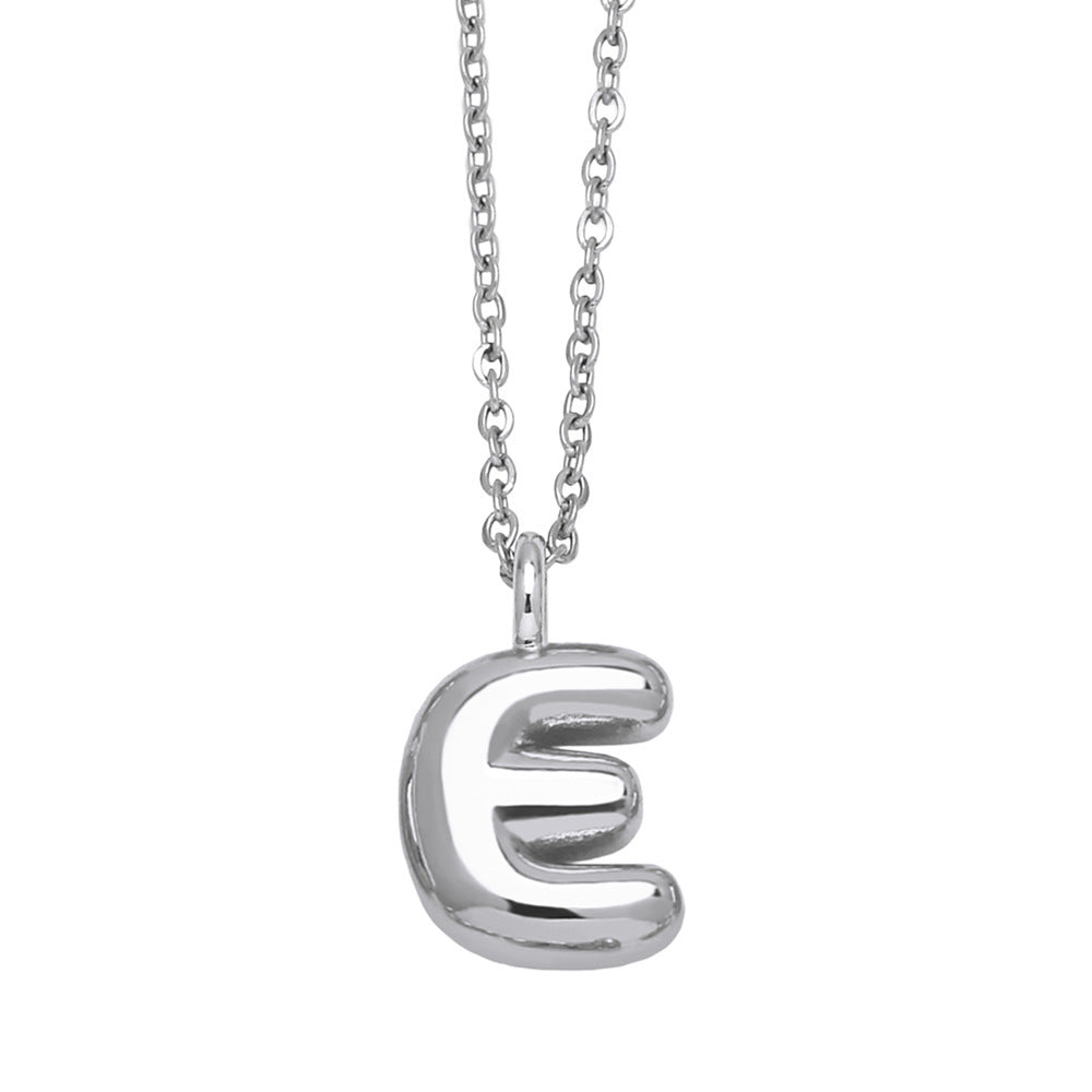 Copper Plated Gold 26 English Letters Pendant Necklace Niche Personality Clavicle Chain 98c6d0d1 13c0 4945 994c 42b1952d8fed