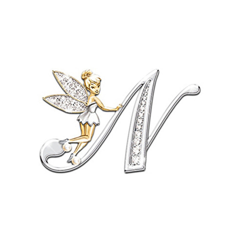 Women's Fashion 26 English Letter Brooch 98f4af17 7bd6 4967 ac37 0dea8bc7a3e6