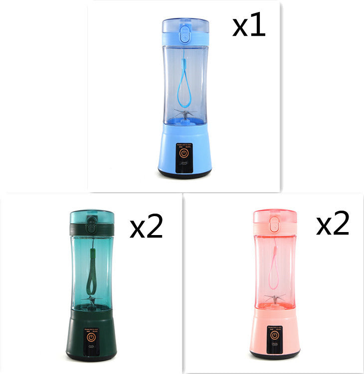 Portable Electric Fruit Juicer Wireless USB Rechargeable Mini Mixer Multifunction Summer Smoothie Blender Machine Kitchen Sup