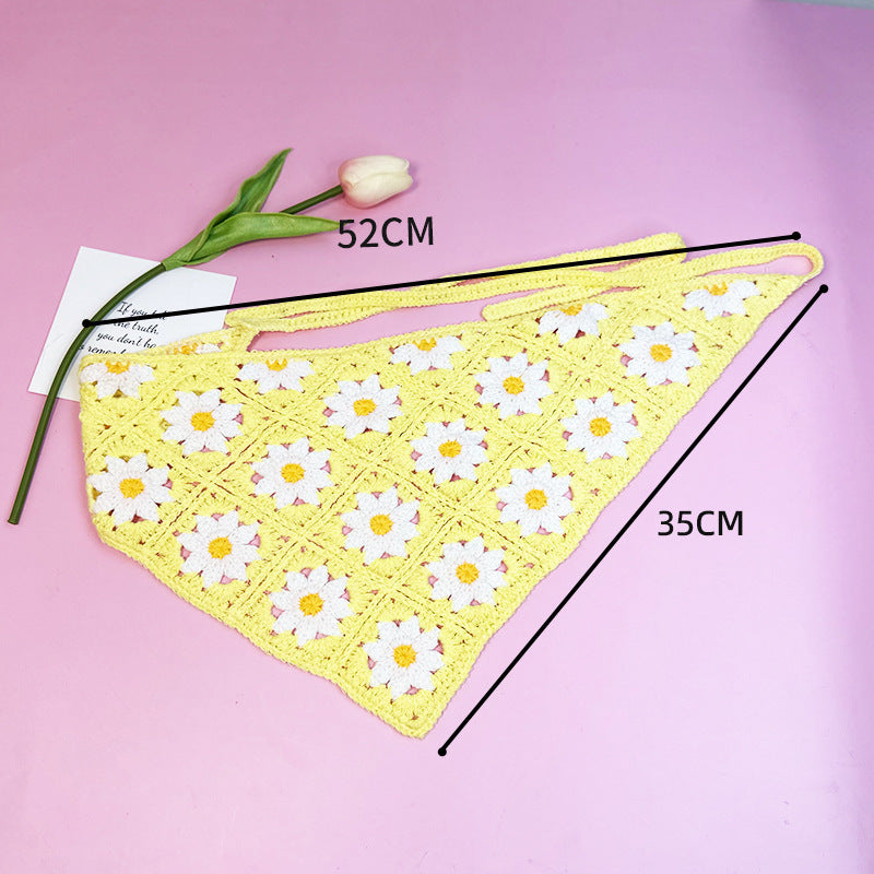 All-matching Triangular Binder Knitted Hair Band 991187ce c10f 43b6 aa17 88e401d6e7af