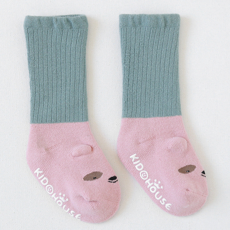 Thick Terry Baby Middle Tube Stereoscopic Anti-skid Floor Socks 99299bad e18c 48bf 871b a342fbd0aeb5