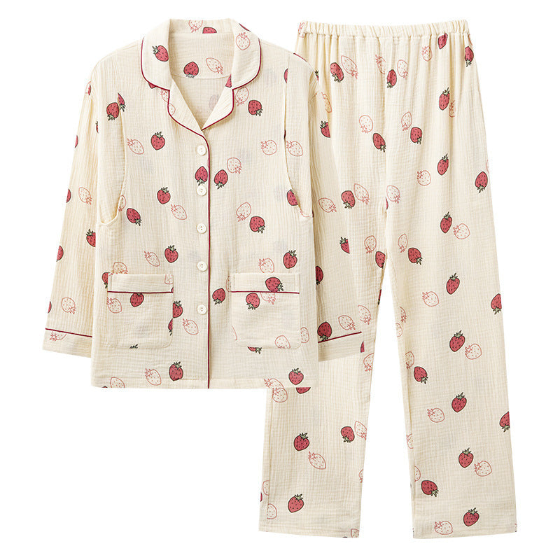 Pajamas Women's Long Sleeve Nursing Homewear Suit 9930d09f 884e 479b 9666 70af3075268a