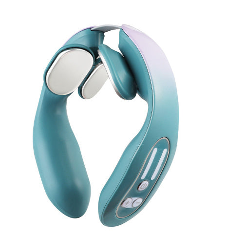 EMS Neck Acupoints Lymphvity Massager Device Intelligent Neck Massager With Heat Blue Hot Design 993a9a15 8707 4e0f 8681 e561