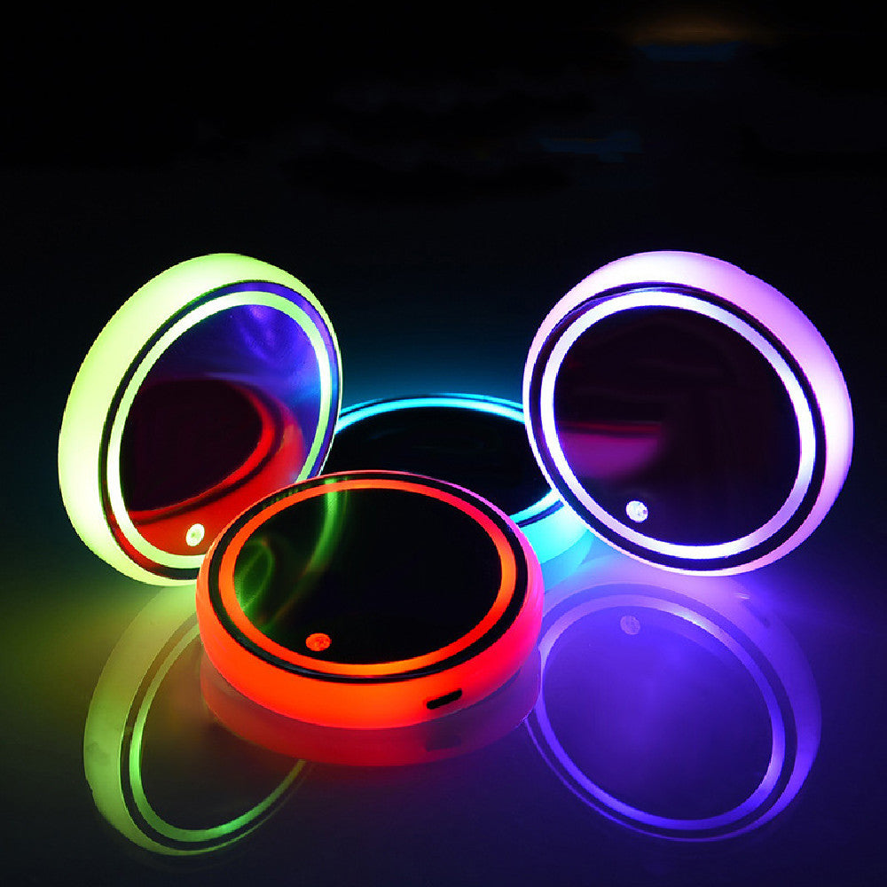 Car LED Luminous Water Cup Pad 996470da a68b 4ea4 90bc 82822f350c0e