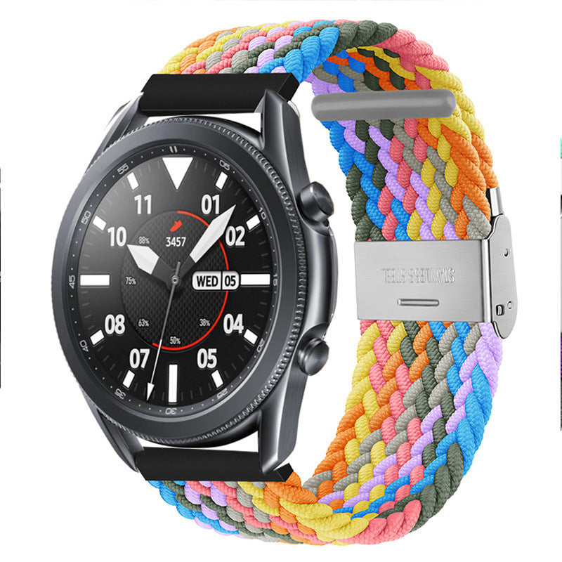 Simple Solid Color Buckle Woven Nylon Watchband 99d075e2 b011 4ed5 ac45 f03bd847f9dc