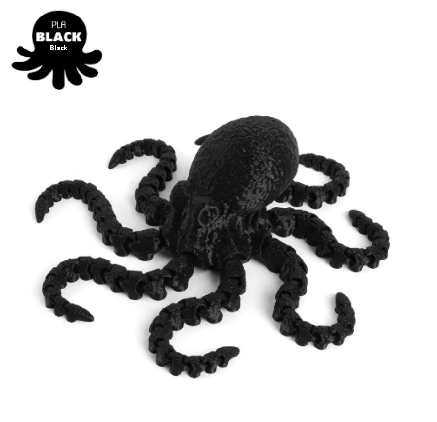 Cute Movable Joint Print Octopus Toy 99f7f40a 6ba4 47f5 a46a eeee4628db47 trans
