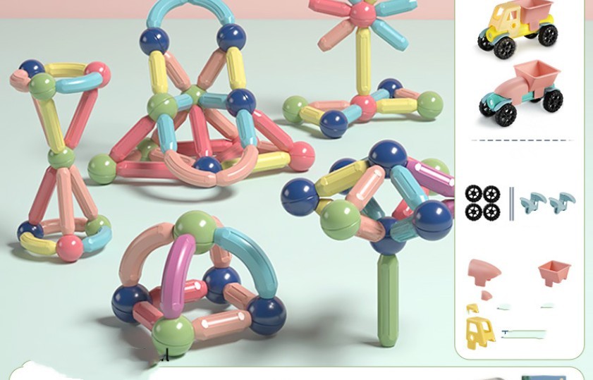 Magnetic Rod Children's Assembled Building Blocks Toys 99fd5aeb 6003 4155 ba88 28449f5aeb15