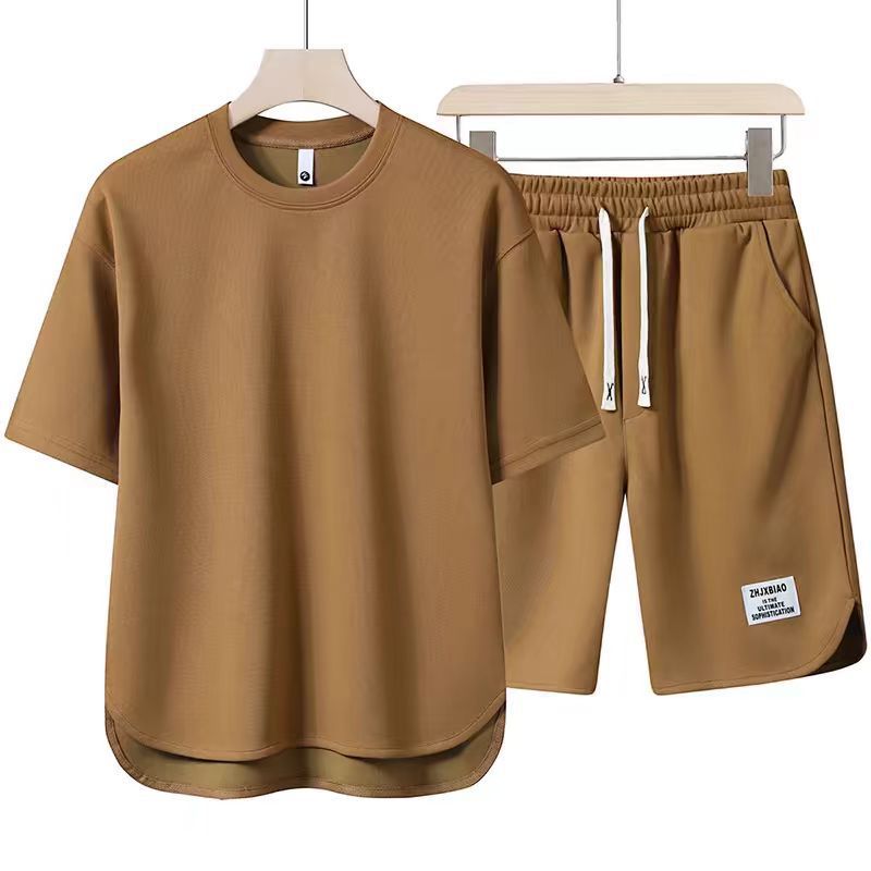Summer Short Sleeve Suit Men's Round Neck T-shirt 9a365f41 9d9d 41e6 bf3b 7a7cdcf398d2
